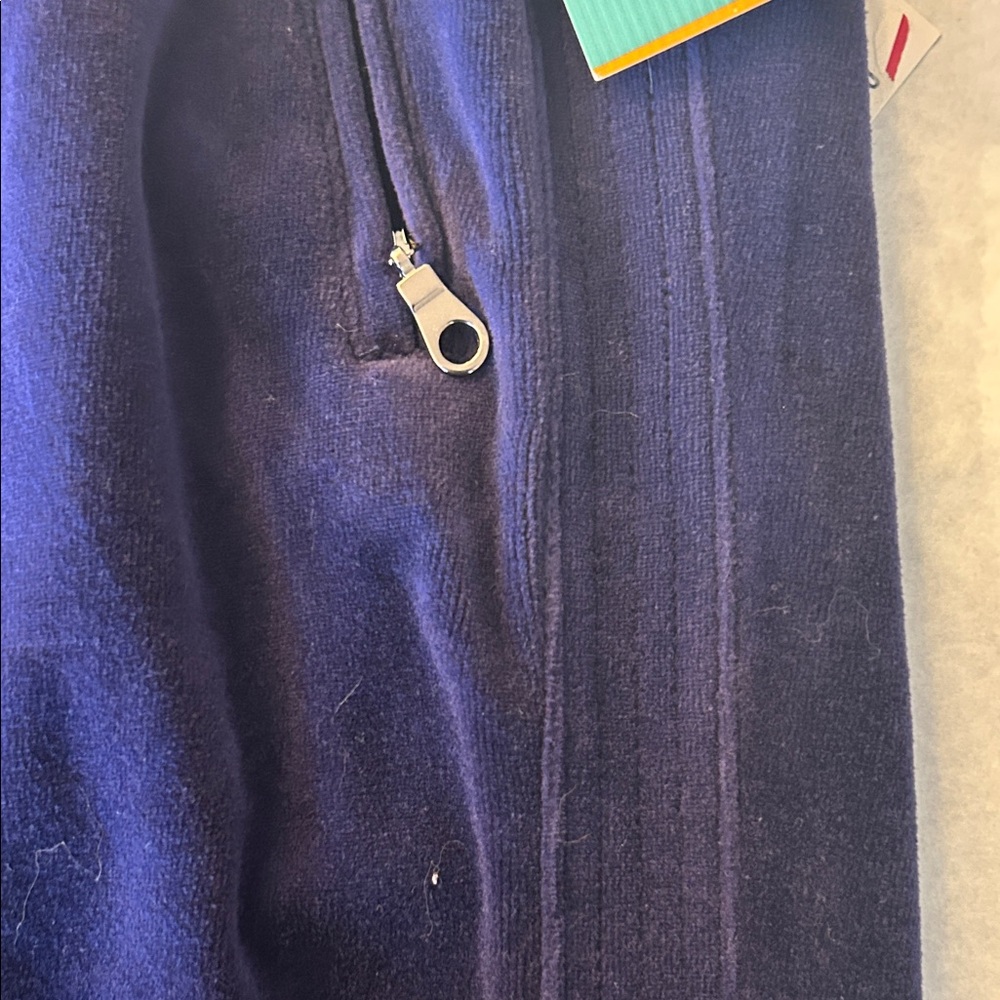 Tangerine Midnight Purple Velvet Pants - Picture 6 of 7